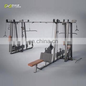 Dhz Fitness 7 Multi Trainer Functional Stations Gym Exercise Equipment Machine