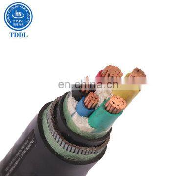 TDDL PVC Insulated 0.6/1KV  Low voltage  copper core thermosetting insulated power cable