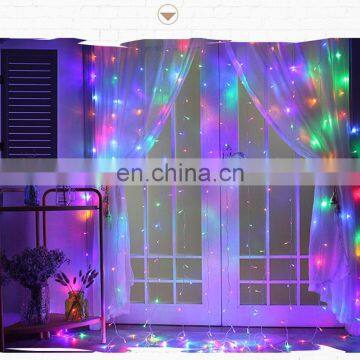 Twinkle 3*3m 300 LED Window Curtain String Light for Wedding Party Home Garden Bedroom Outdoor Indoor Wall Decorations photo-3