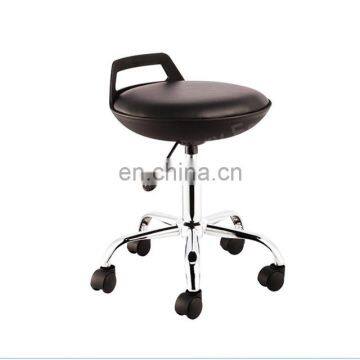 PU Leather ESD Laboratory Round Stool and Lab Chair photo-3