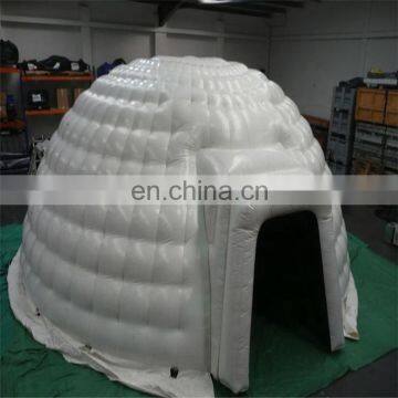 2018 Most Popular Clear Roof Heat Inflatable Camping Igloo Tent Blow Up Snow Garden Igloo Tent