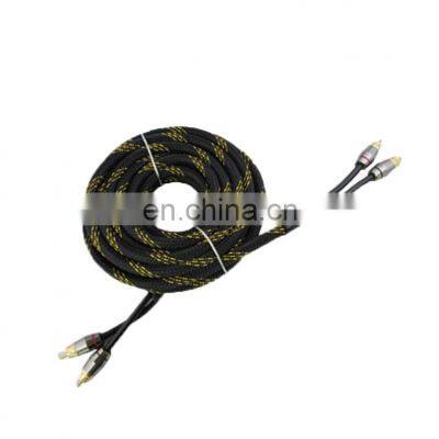 2 RCA To 2 RCA AV Cable Gold Plated RCA Audio Cable photo-2