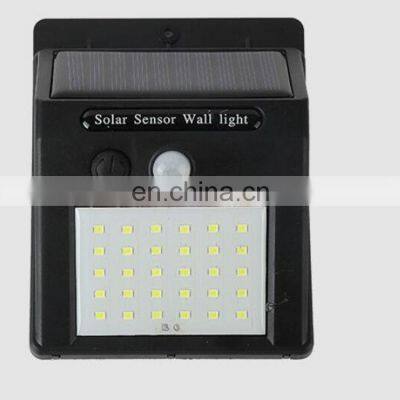 outdoor lighting  20 LEDs  IP65 waterproof  PIR Motion Sensor control  solar wall light