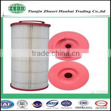 Resistance corrosion cartridge and window dust filter