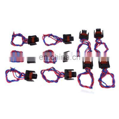 Set 10 For Ford F-250 Fuel Pressure Regulator Pigtail Wire Harness Connector