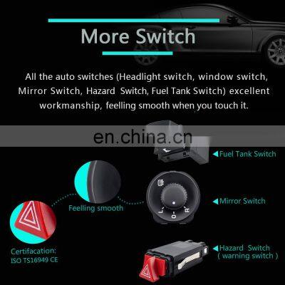 High Quality Black Electric Power Window Switch For Volkswagen Skoda Octavia 1ZD941431A photo-4