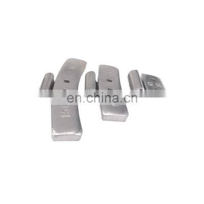 High quality zinc coated casting Fe clip on wheel weight for alloy rim