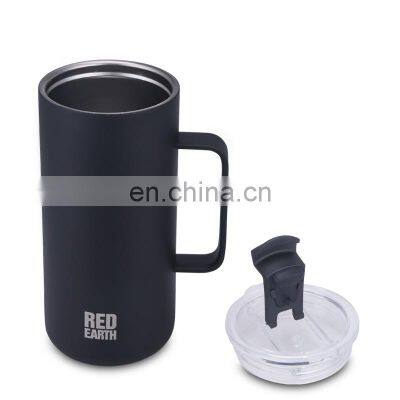 Milk coffee mug stainless steel customized logo mug 500ML Double wall water cup