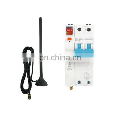 Good material durable tuya smart wifi circuit breaker, wifi circuit breaker surge protection