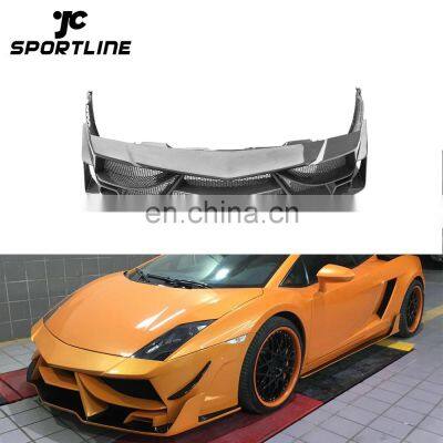 Carbon Fiber D Style LP570 Front Bumper for Lamborghini Gallardo LP550 LP560 LP570 08-14