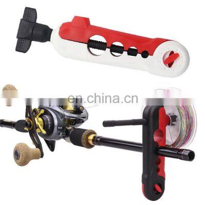 Portable Mini Fishing Line Spooler Adjustable for Various Sizes Rod Bobbin Reel Board Winder Reel Spool