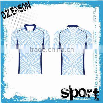 dry fit sublimated oem design promotional rugby practice training jersey for sale