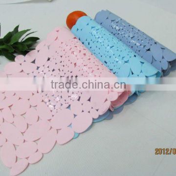 PVC free bathtub mat bathroom mats and rugs