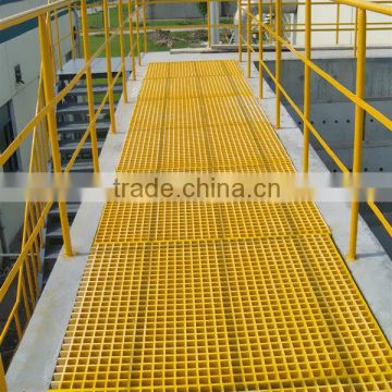 concave/gritted anti-slip molded/pultruded frp grating