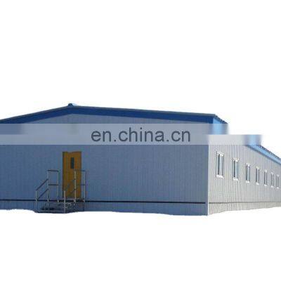 Customized Pre Engineered 2000m2 Prefab Steel Frame Factory Workshop Plan