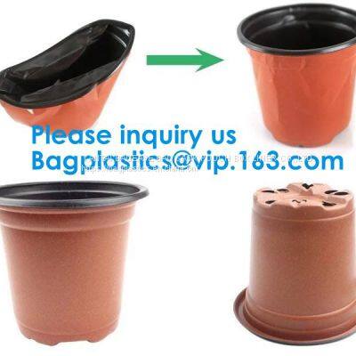 Plastic Garden Planter Pot Vegetable Growing Container Grow Vegetables: Potato, Carrot, Tomato, Ginger, Peanuts Onion, Flower Nursery Pots, Balcony Garden photo-3