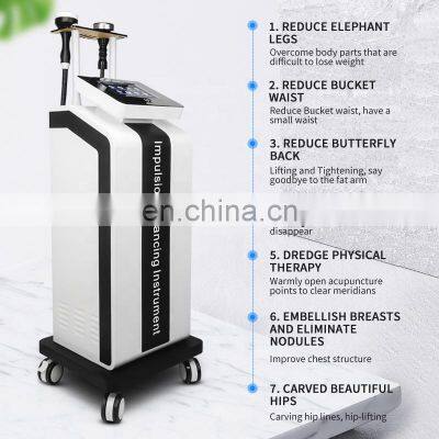 Microwave RF Vacuum Shaping Instrument Body Fat Crushing Weight Loss Negative Pressure Physiotherapy Massage Slimming Machine