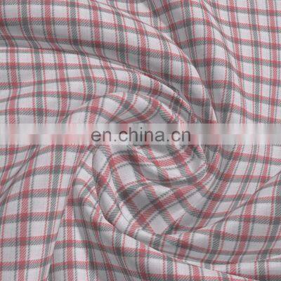 Hot Selling Small Check Design Polyester Rayon Yarn Dyed Fabric For Tops photo-4