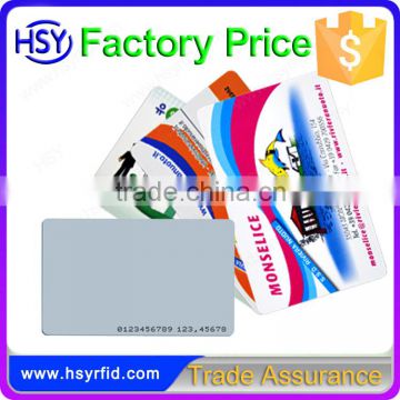 high security rfid big memory DESFire EV1 8K contactless smart access card with magnetic stripe