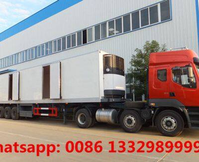 HOT SALE! CLW brand refrigerated van semitrailer for sale,, 13m length refrigerated container trailer for sale