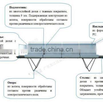 Curve Plywood Waiting Chair Airport Seating H63A-3F-V for Spain Design photo-5