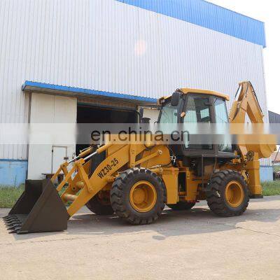 Cheap Price WZ40-30 Small Min Wheel 4x4 Compact 1.1m3 Bucket Capacity Mini Retroexcavadora photo-2