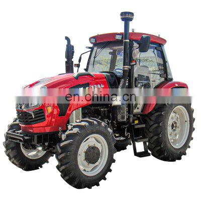 New 120hp tractors mini 4x4 farming machine agricultural