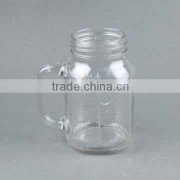 round neck mason jar with rooster engraved with scale