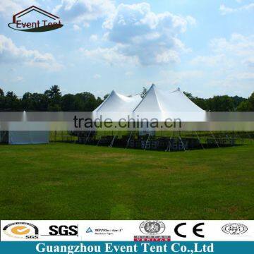20x50m hotel steel structure fire resistant tents for green house