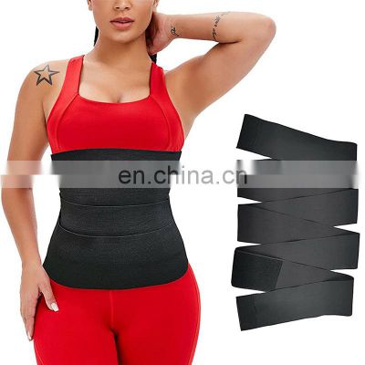 Body Shaper Belt Wrap Waist Bandage Tummy Wrap Lumbar Waist Trainer Trimmers Support Belt Snatch Me Up Bandage Wrap