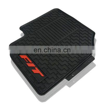 HFTM wholesale manufacturer sell winter summer all weather suitable rubber floor washing stand car anti skid mats for Honda fit