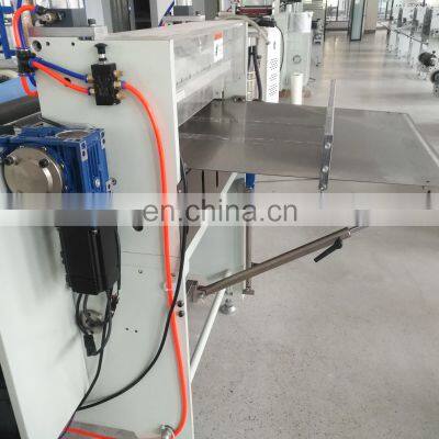 High Quality Paper Sheeting Cross Cutting Machine With Slitting EPC PLC Stacker Price photo-4