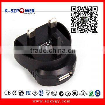 2015 F-series 6W K-051200 ac dc Switching uk Plugs Power Adapter 5v1.2a With ce ul