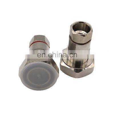 Din 7/16 L29 Male Plug Straight Clamp Connector for 1/2 Super Flex Cable Feeder Cable photo-2