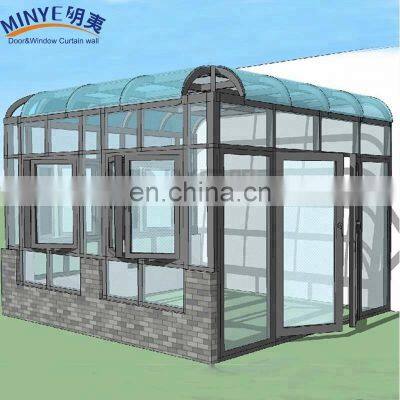 Aluminum Frame Sunroom Garden Glass House photo-2
