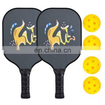 Carbon Outdoor Sports Racket Fiber Pickleball Paddle With Ice Hockey photo-3