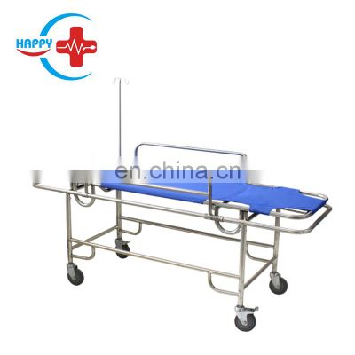 HC-J007  high quality Stainless steel rescue bed/stretcher for transporting patients/medical/hospital/ emergency rescue