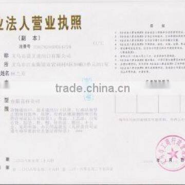 Business Certificates