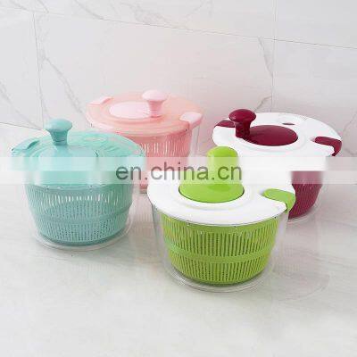 High Quality Easy to Use Multifunction Plastic Vegetable Good Grips Large Colander Salad Spinner photo-3