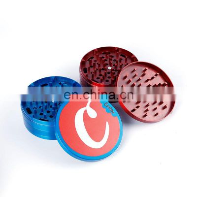 Premium 2022 Kitchen Printing USA Portable New Design Luxury Logo Custom 100mm Grinder Herb