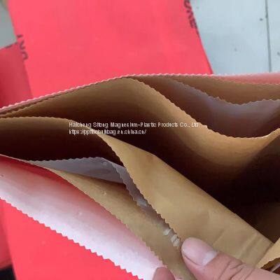 Film Laminated Desiccated Coconut Packing Kraft Paper Bags