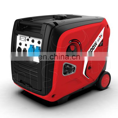 220v 3000w 4kw Remote Electric Start Portable Lpg Super Quiet Silent Dual Fuel Gasoline Inverter Power Generators 3500 Watt