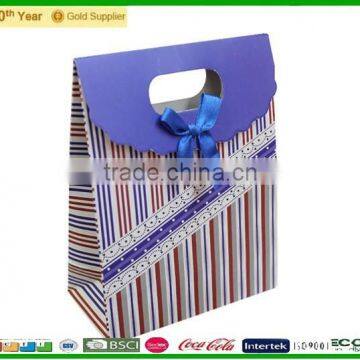 Hot sale fancy paper gift bag with good quality