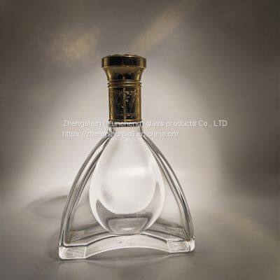 Factory Batch Crystal White Glass Bottles Wine Bottles Decanter Sealed Glass Bottles Made in China photo-5