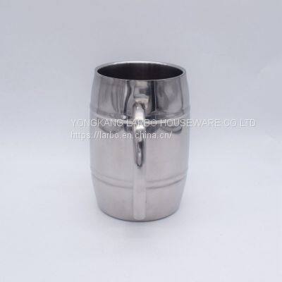 1000ml Stainless Steel Large Beer Mug With Handle Double Wall Insulation Wholesale Price China Manufacturer photo-2