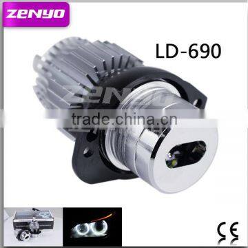 2014 newest LED angel eyes c r e e led 6W white for E90 e91