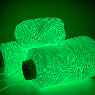 Fashion Luminous Yarn Luminous Fiber Glow in the Dark for Transportation Clothing or Decorations Dty photo-3