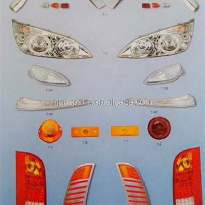 Bus Coach Luxury Bus Lights Lamp ZK6138HP 4133-00257 4133-00258 Bus Spare Parts Use for Higer Kinglong Zhongtong
