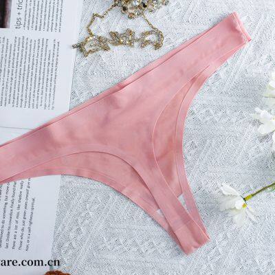 Seamless Women Underwear Thongs No Show Ladies Thong No Line Breathable Comfortable Panties Undies for Women