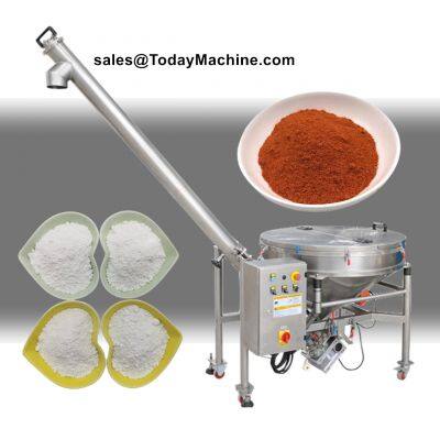 Small Stainless Steel Sugar Powder Tubular Screw Conveyor